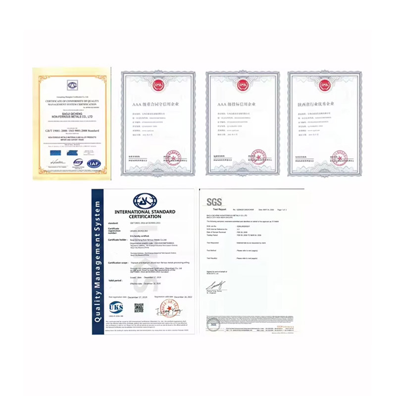 Titanium Damascus Billet for Knife Making and Jewelry